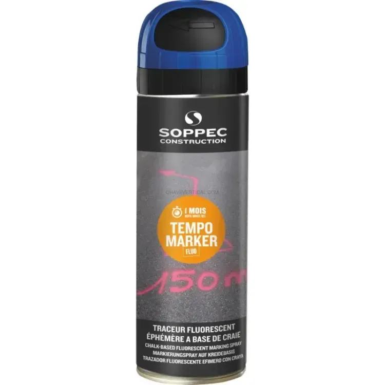 PINTURA MARCADORA DE OBRA AZUL FLUORESCENTE 650 ML PINTURA MARCADORA DE OBRA AZUL FLUORESCENTE 650 ML