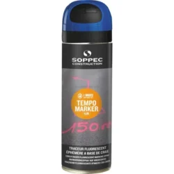 PINTURA MARCADORA DE OBRA AZUL FLUORESCENTE 650 ML