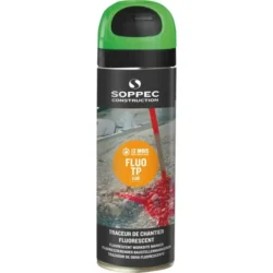 PINTURA MARCADORA DE OBRA VERDE FLUORESCENTE 12 M 500 ML