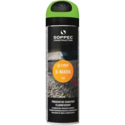 PINTURA MARCADORA DE OBRA VERDE FLUORESCENTE AEROSSOL 500 ML