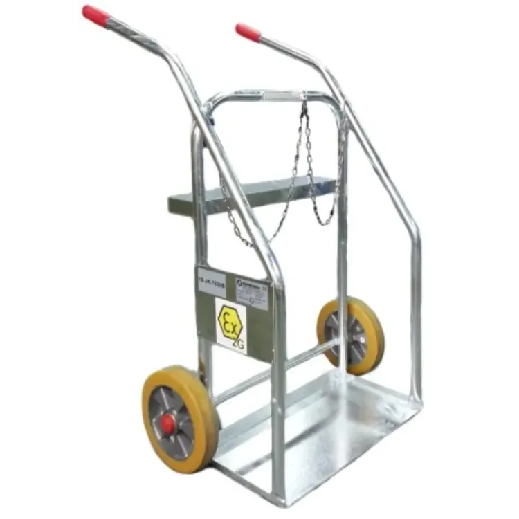 Carrinho de Transporte para 2 Garrafas ND ATEX 2G IIAT3 Carga 280kg