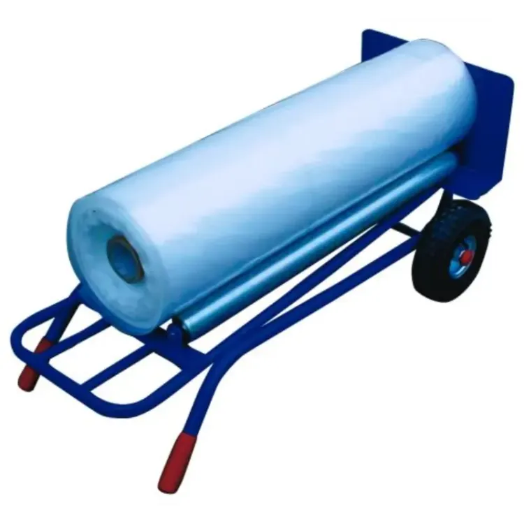 Carrinho de Transporte para Bobines com Dispensador PRO 250kg Rodas Pneumáticas