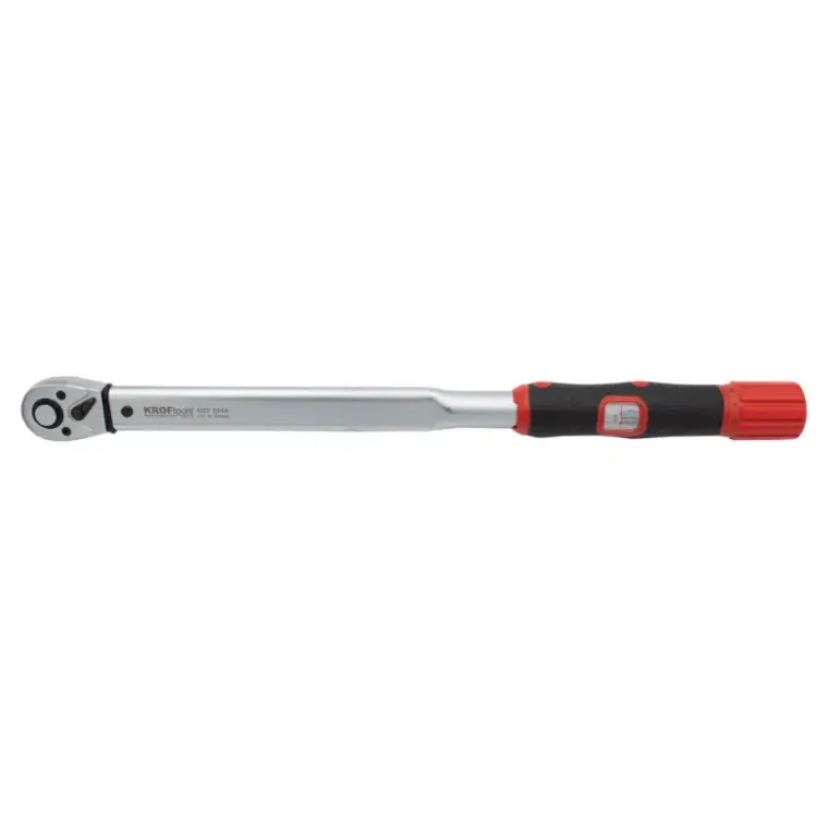 Chave Dinamométrica Kroftools 1/2" 40-200Nm 36 Dentes Reversível