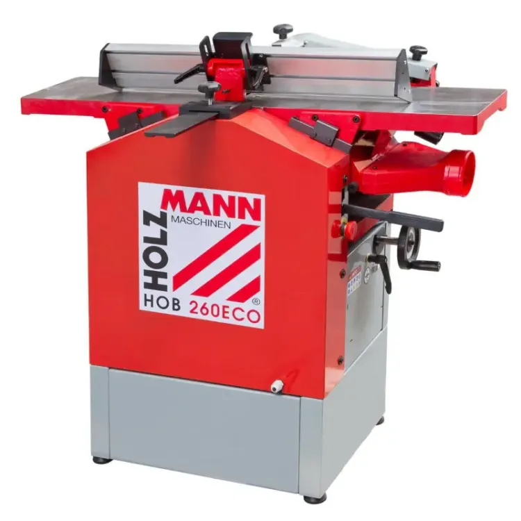 Desengrossadeira e Plaina Combinada HOLZMANN HOB260ECO 230V 3 Facas