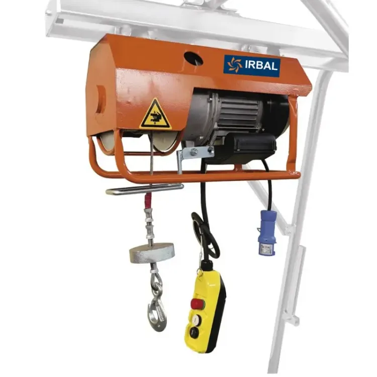 Guincho para Pórtico IRBAL DT500 MAX 500 Kg 230/400 V Trifásico