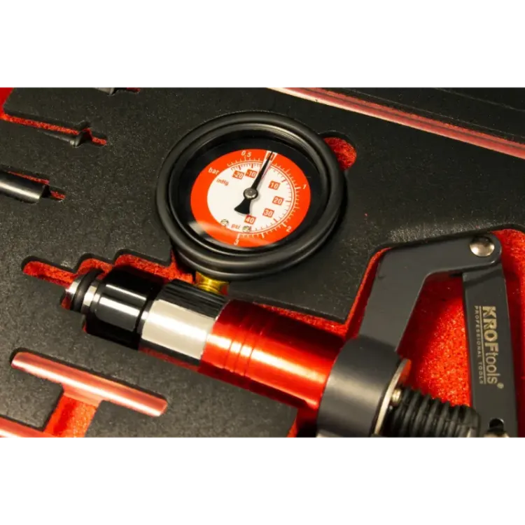 Kit Bomba de Vácuo e Pressão KROFTOOLS 3049M 63.5mm 3.0bar