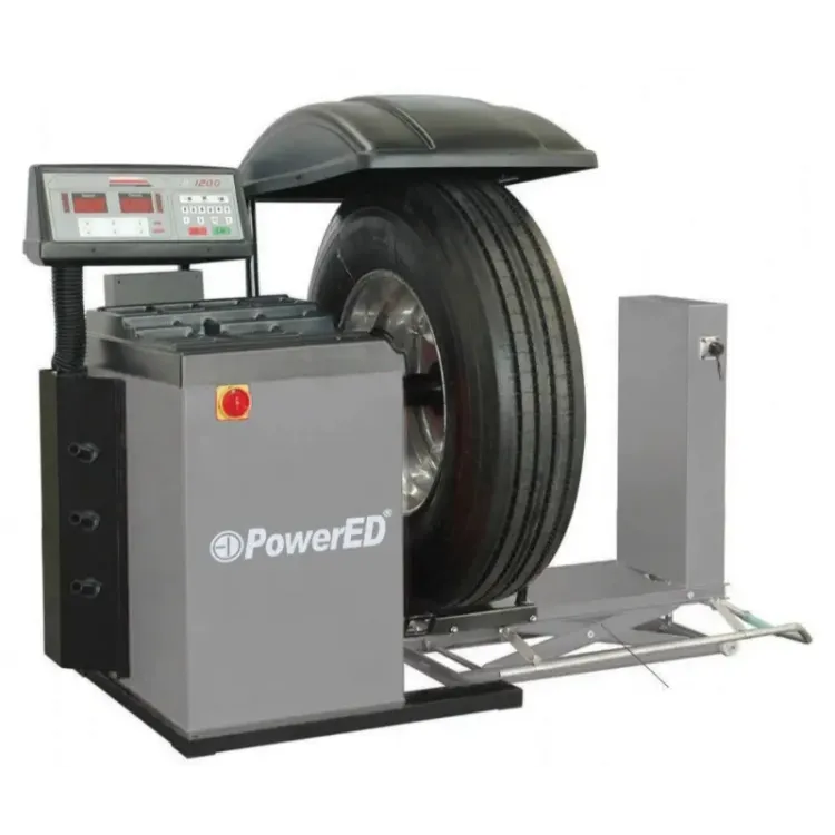 Máquina de Equilibrar Rodas de Camiões Powered 380V 150kg 200rpm