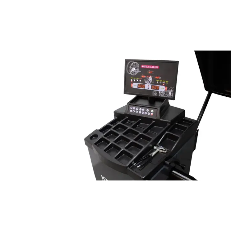 Máquina de Calibrar Rodas KROFTOOLS 10"-26" 220V 200kg