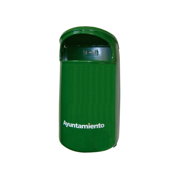 Papeleira Metálica ND 650x400x250mm Exterior Resistente