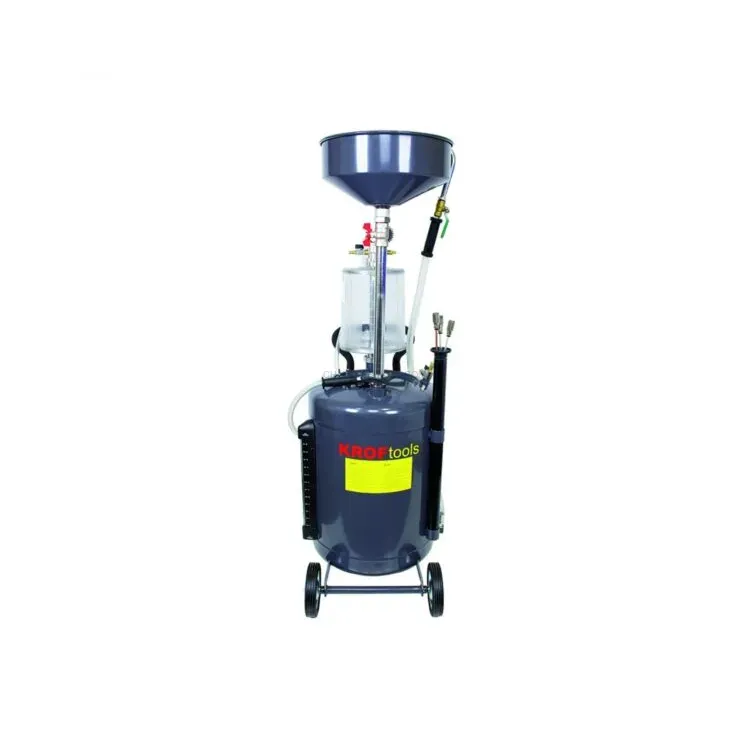 Aspirador de Óleo com Visor e Aparadeira KROFTOOLS 90L 10L
