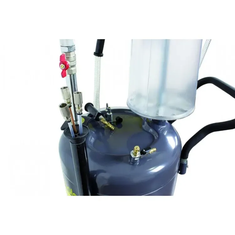 Aspirador de Óleo com Visor e Aparadeira KROFTOOLS 90L 10L