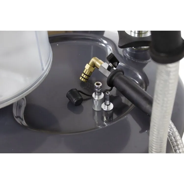 ASPIRADOR OLEO C/VISOR APARADEIRA RESERVAT. 80LTS KROFTOOLS