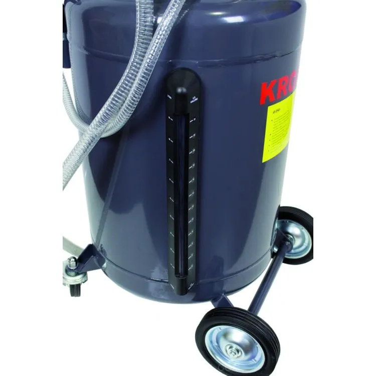 ASPIRADOR OLEO C/VISOR APARADEIRA RESERVAT. 80LTS KROFTOOLS