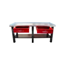 BANCADA DE TRABALHO 2MT C/ 2 GAVETAS KROFTOOLS