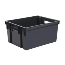 CAIXOTE DE ARRUMAÇÃO CINZENTO DE 30L EDA