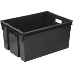 CAIXOTE DE ARRUMAÇÃO CINZENTO DE 50L EDA