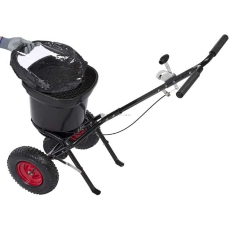 Carro Aplicador de Sal ND 23L Pneumático 12kg