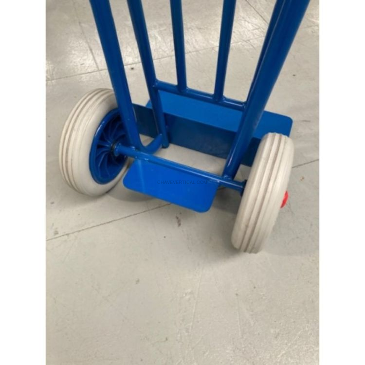 Carro para Transporte de Cadeiras ND 250Kg Rodas Anti-Furo