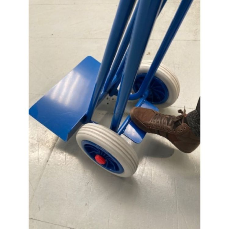 Carro para Transporte de Cadeiras ND 250Kg Rodas Anti-Furo