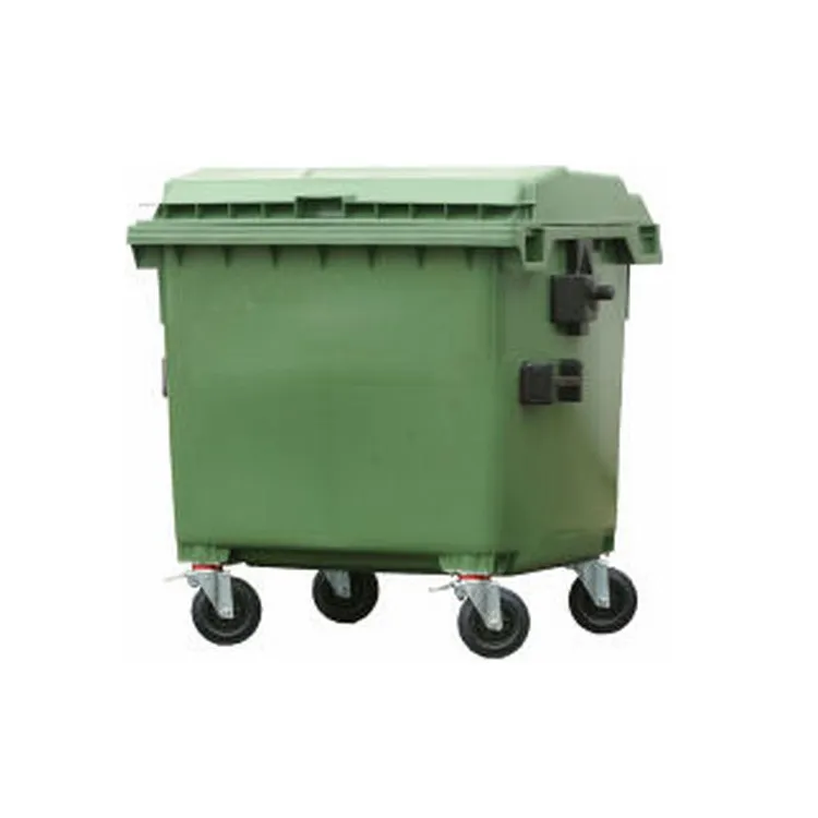 CONTENTOR LIXO VERDE 800 LT ND