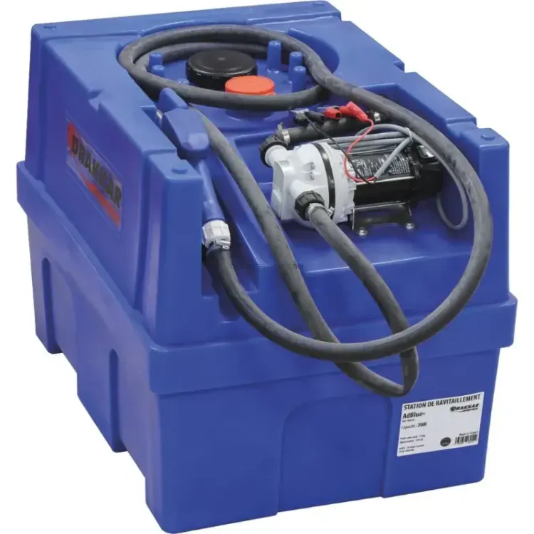 Depósito de reabastecimento AdBlue DRAKKAR 200L 12V 36 L/min Depósito de reabastecimento AdBlue DRAKKAR 200L 12V 36 L/min