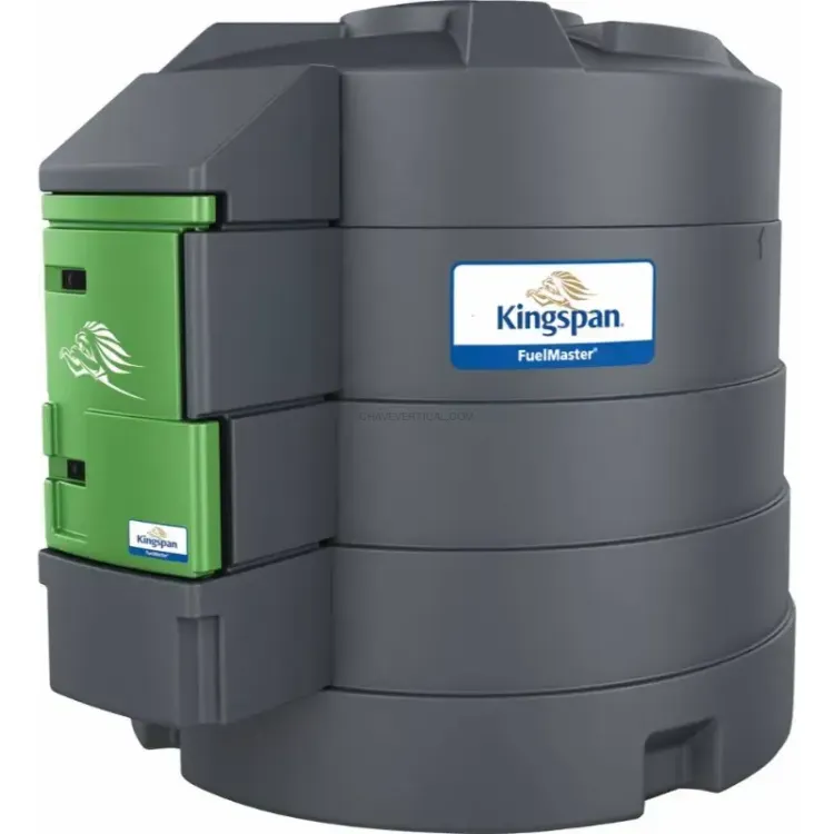 Depósito Diesel PEHD 5000L Kingspan com Armário Integrado 230V