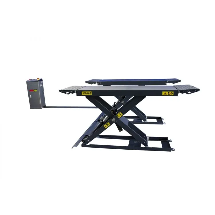 ELEVADOR TESOURA CHAO HIDRAULICO 3TON 1mt ELEVACAO KROFTOOLS