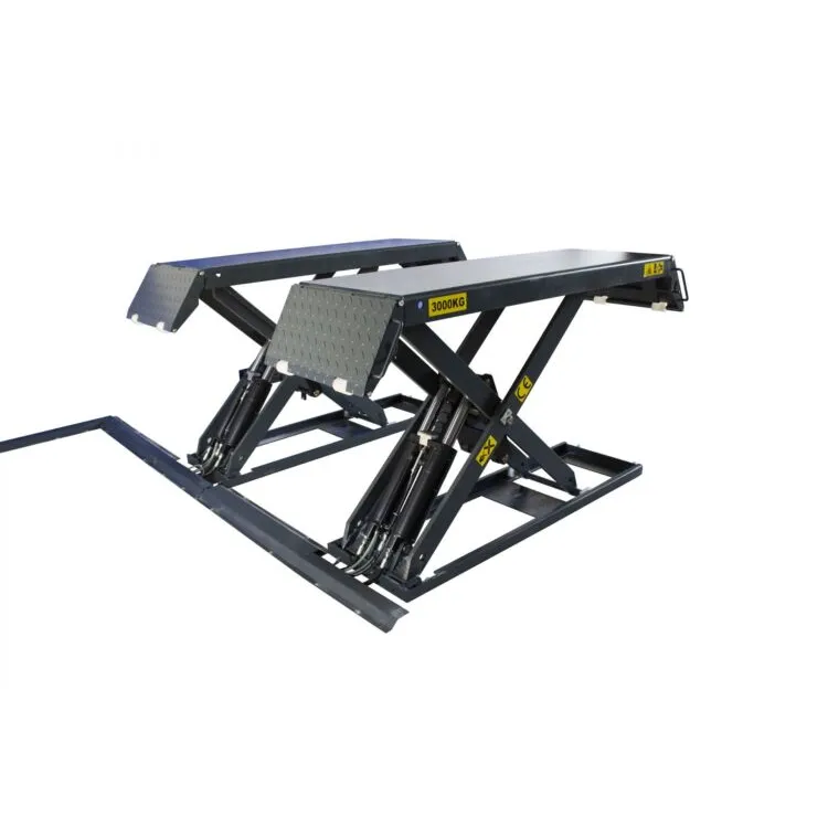 ELEVADOR TESOURA CHAO HIDRAULICO 3TON 1mt ELEVACAO KROFTOOLS