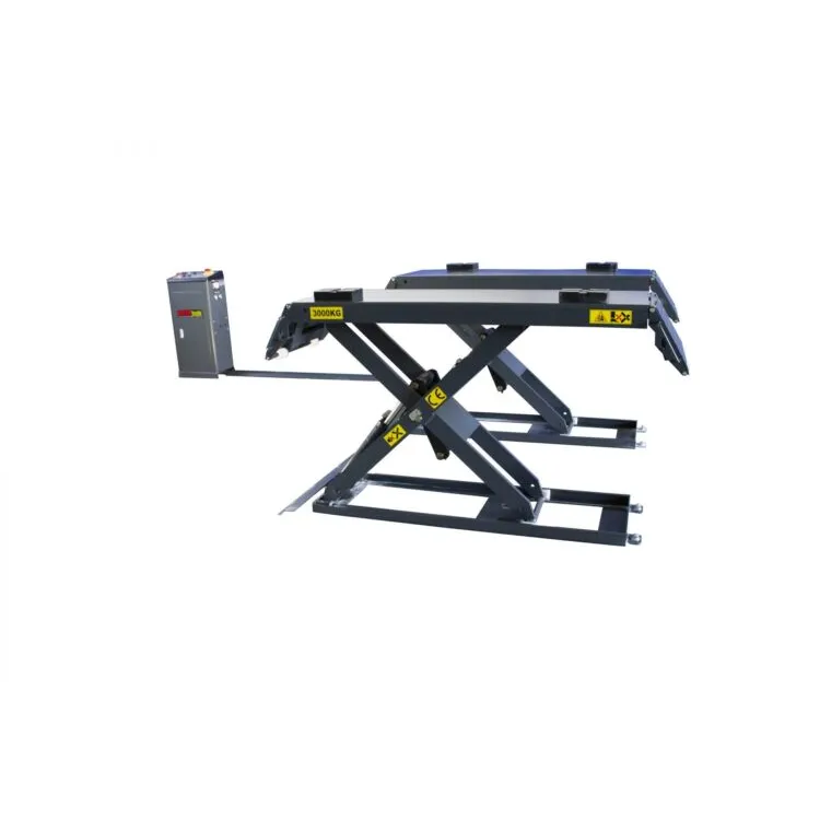 ELEVADOR TESOURA CHAO HIDRAULICO 3TON 1mt ELEVACAO KROFTOOLS