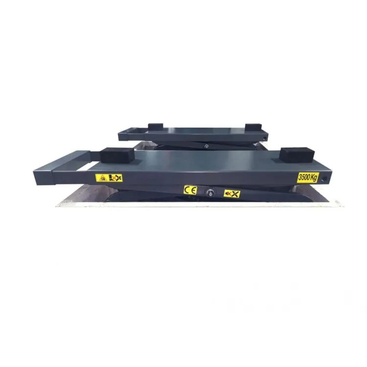 ELEVADOR TESOURA EMBUTIR HIDRAULICO 3.5TON 220V KROFTOOLS