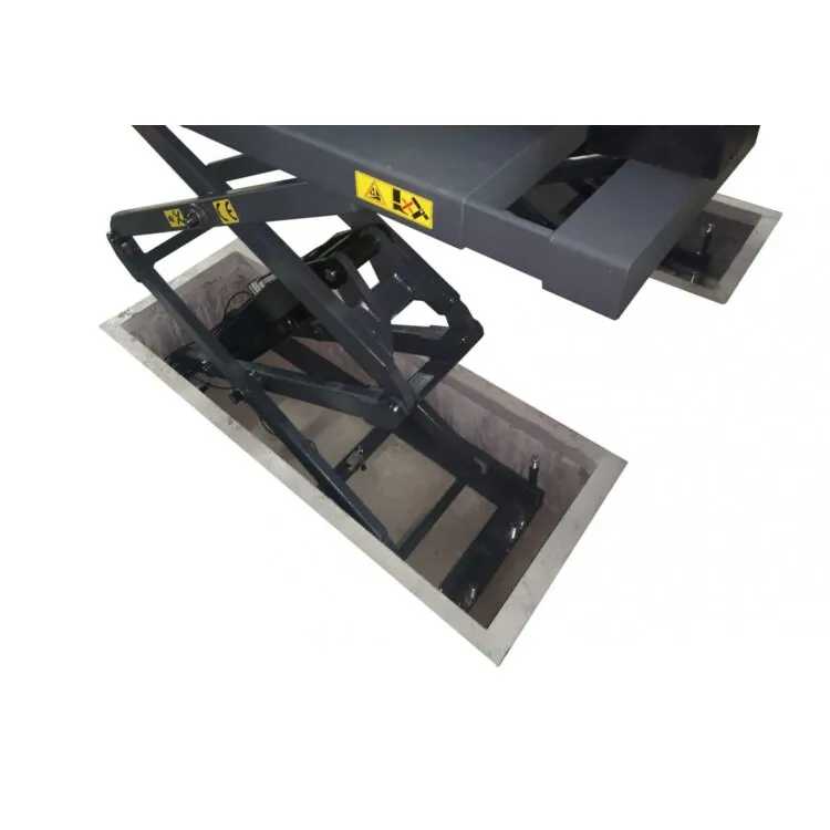 ELEVADOR TESOURA EMBUTIR  HIDRAULICO 3.5TON KROFTOOLS