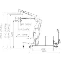 GRUA CONTRA-PESADA ND