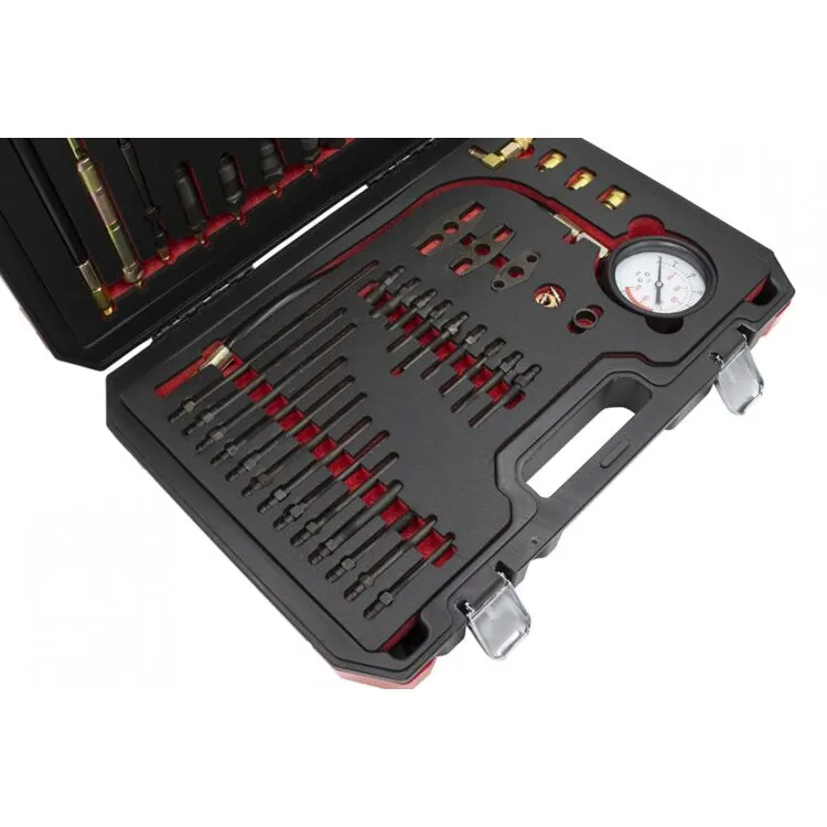 JG COMPRESSIMETRO DIESEL MASTER COM ADAPTADORES KROFTOOLS