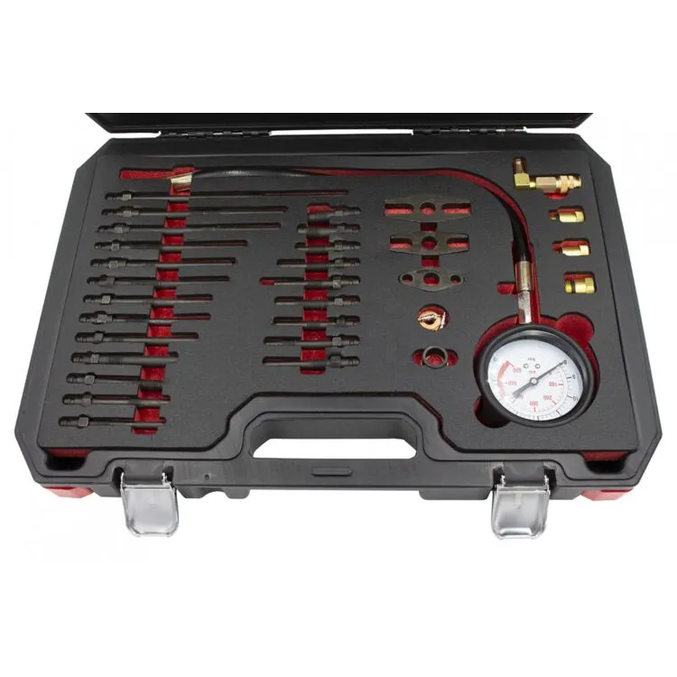 JG COMPRESSIMETRO DIESEL MASTER COM ADAPTADORES KROFTOOLS