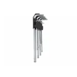 JOGO 9 CHAVES HEXAGONAIS ESFÉRICAS 1.5-10MM KROFTOOLS
