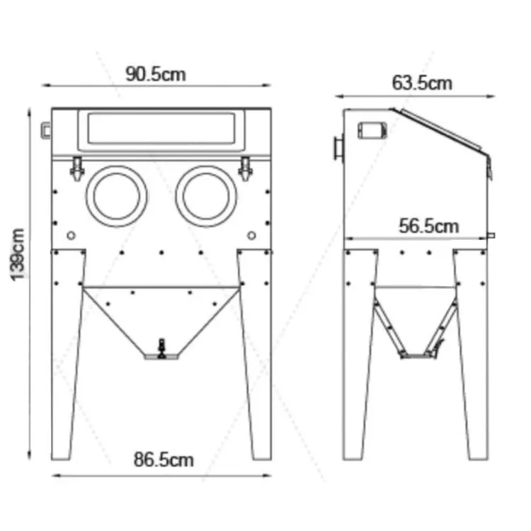 MAQUINA DECAPAR JATO AREIA 220LT KROFTOOLS