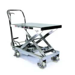 MESA DE ELEVAÇÃO HIDRÁULICA INOX 350 KG