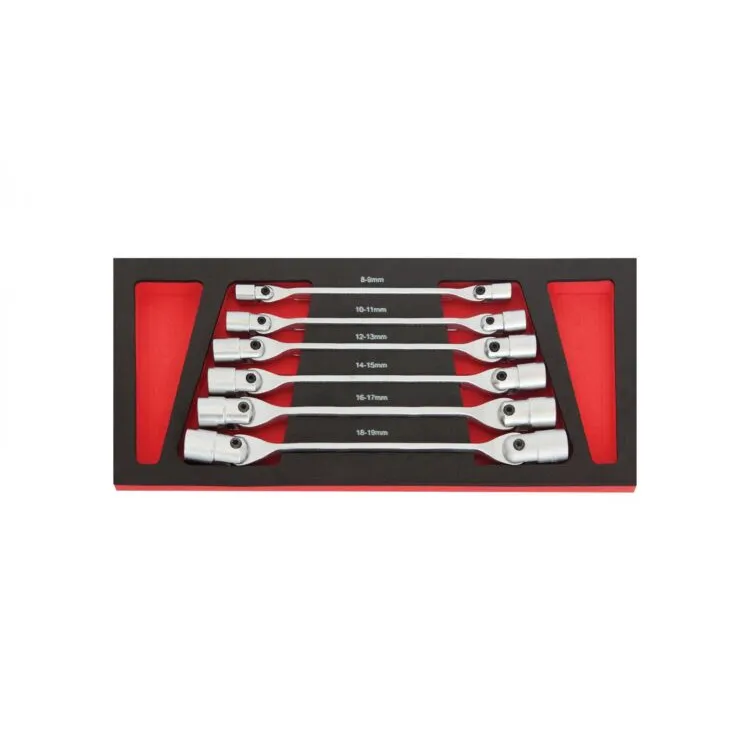Módulo de Chaves Articuladas KROFTOOLS 6 Peças