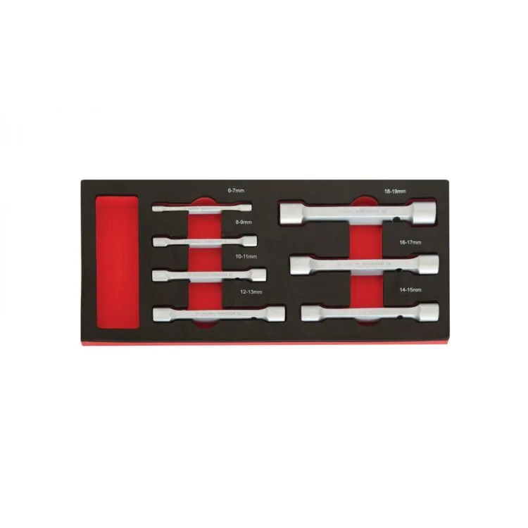 Módulo de Chaves Hexagonais Tubulares KROFTOOLS 7 Peças