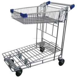 Plataforma Encaixável de Malha ND com Cesta Zincada 380Kg