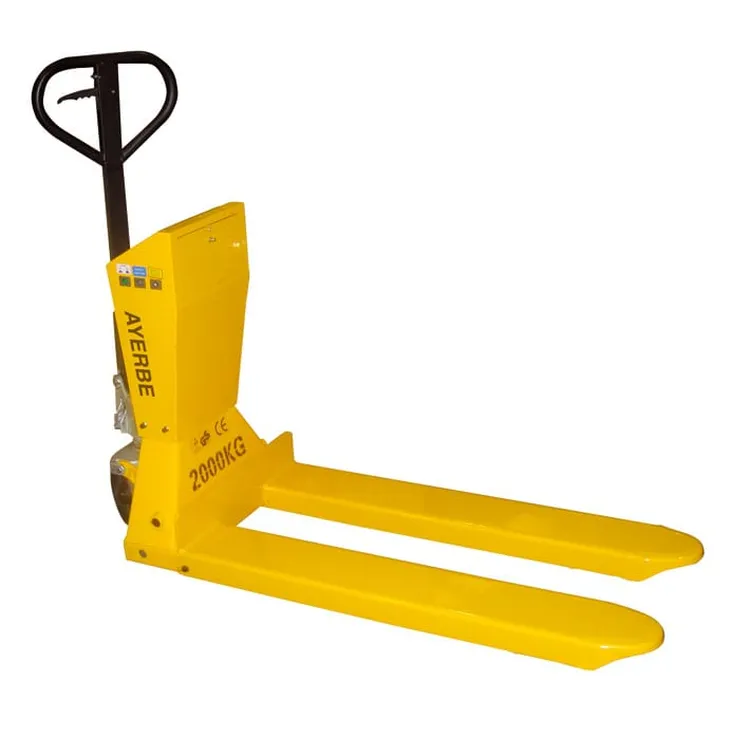 PORTA-PALETES COM BALANÇA DIGITAL 2500 KG AYERBE