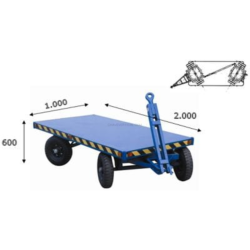 REBOQUE DUPLA 4.000 KG ND