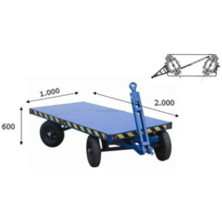 REBOQUE SIMPLES 2.000 KG ND