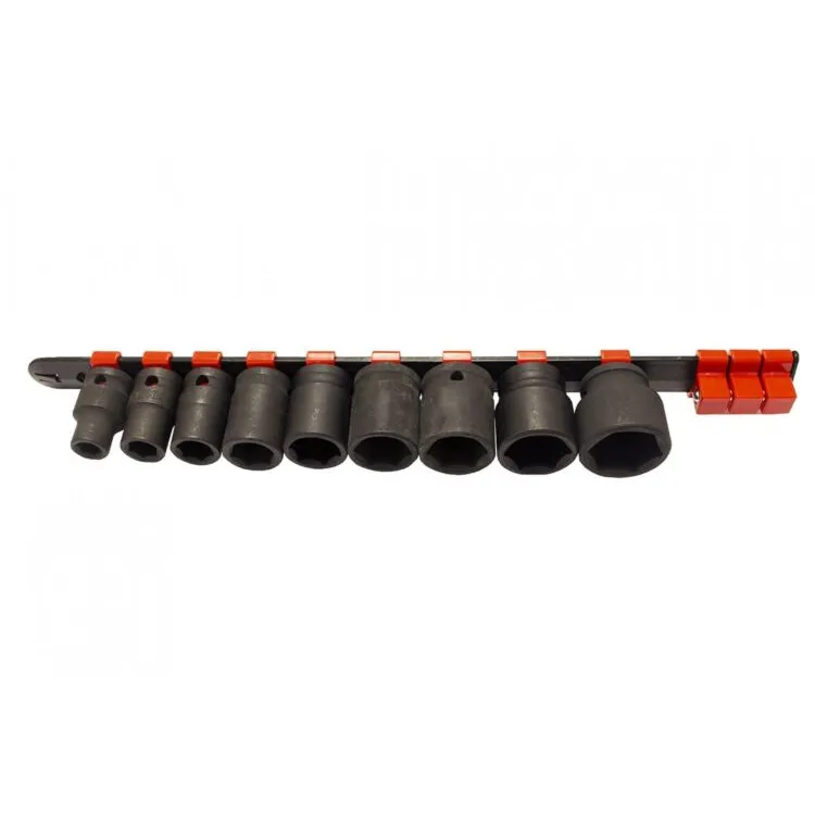 REGUA 9 CHAVES CAIXA IMPACTO 1/2" KROFTOOLS