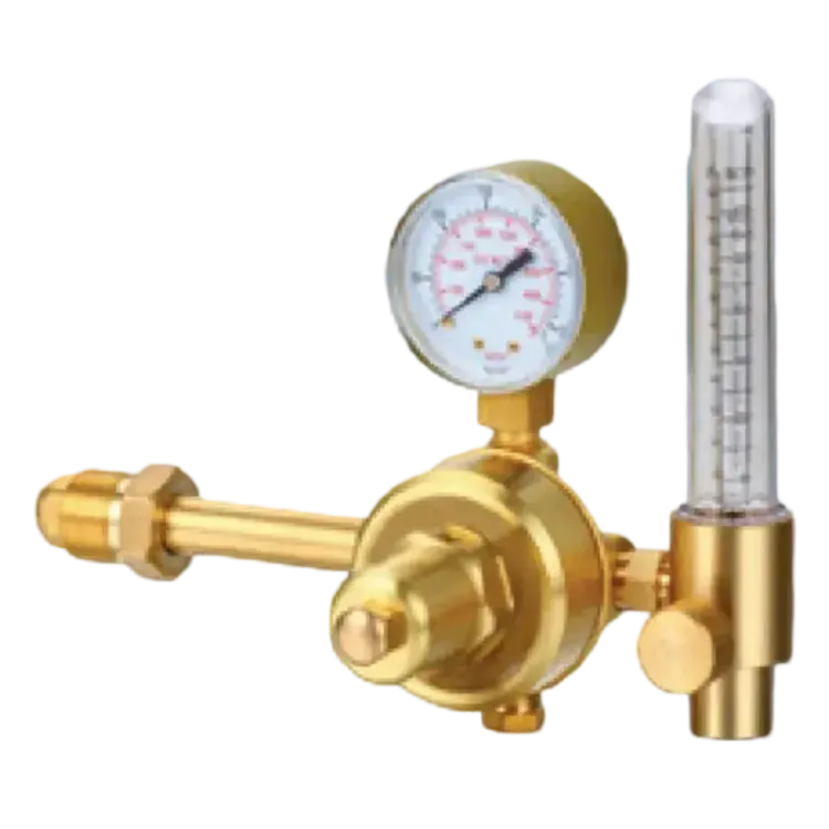 REGULADOR DE GÁS ARGON/CO₂ COM FLUXÓMETRO SCH