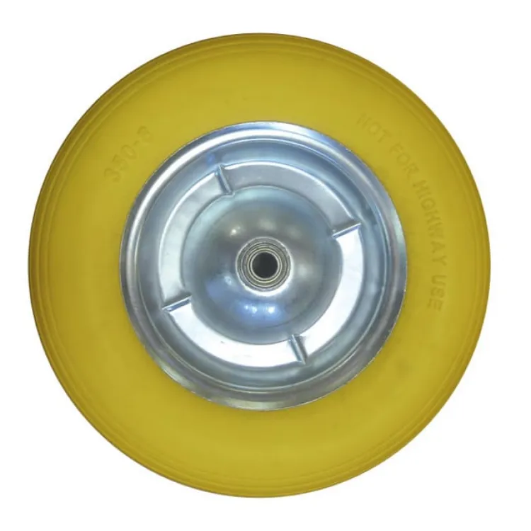 Roda para Carrinho de Carga AYERBE Ø 370 x 80 mm Aro Metálico