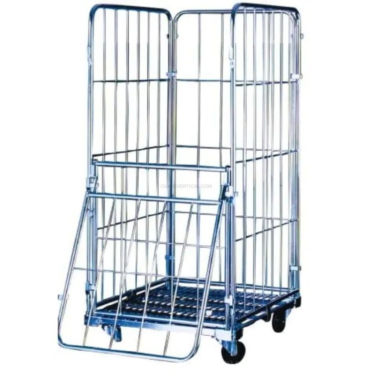 Roll Container Fechado ND 800x700x1600mm 600kg