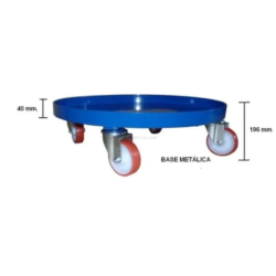 Suporte para Bidões com Rodas ND 300kg Ø605mm