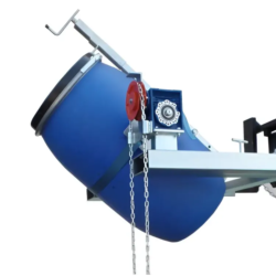 Suporte Virador de Bidões com Corrente ND 400kg 360º