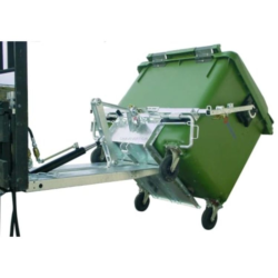 Suporte Virador de Contentores de Lixo ND Hidráulico 800-1100L